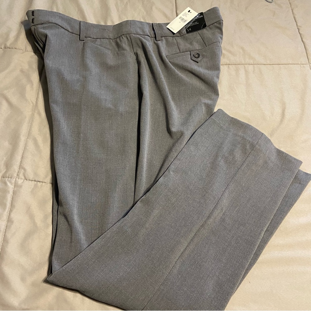 Gray size 14 trousers